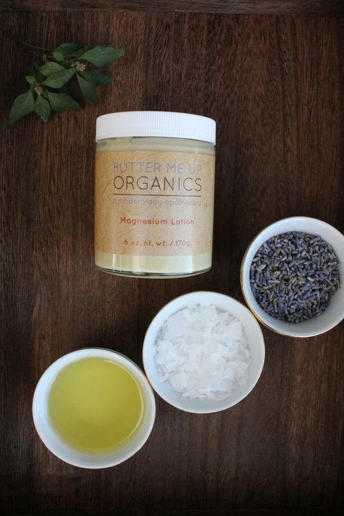 Organic Magnesium Body Lotion – Sleep & Muscle Recovery Cream