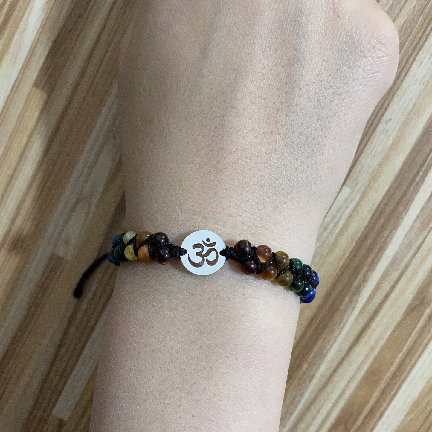7 Chakra Tiger Eye Bracelet – Meditation & Yoga Energy Bracelet