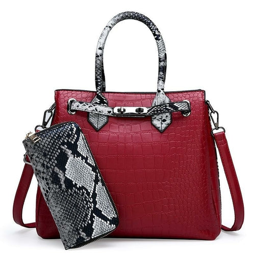 Cowhide Boston Bag – Structured Leather Handbag
