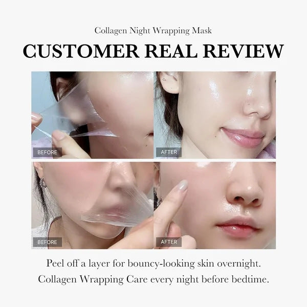 Collagen Night Mask – Firming Anti-Wrinkle Overnight Skin Treatment
