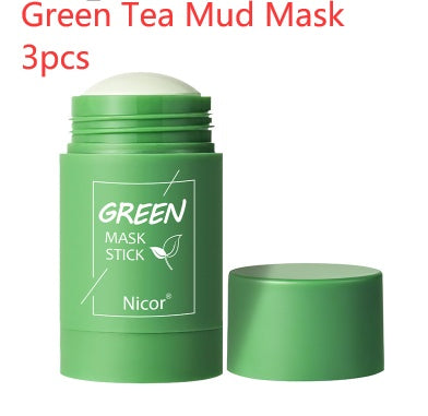Green Tea Clay Mask Stick – Oil Control & Anti-Acne Skin Care