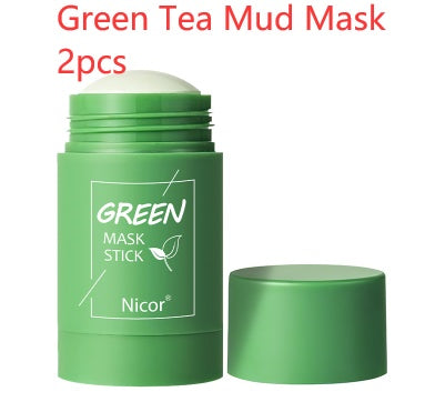 Green Tea Clay Mask Stick – Oil Control & Anti-Acne Skin Care