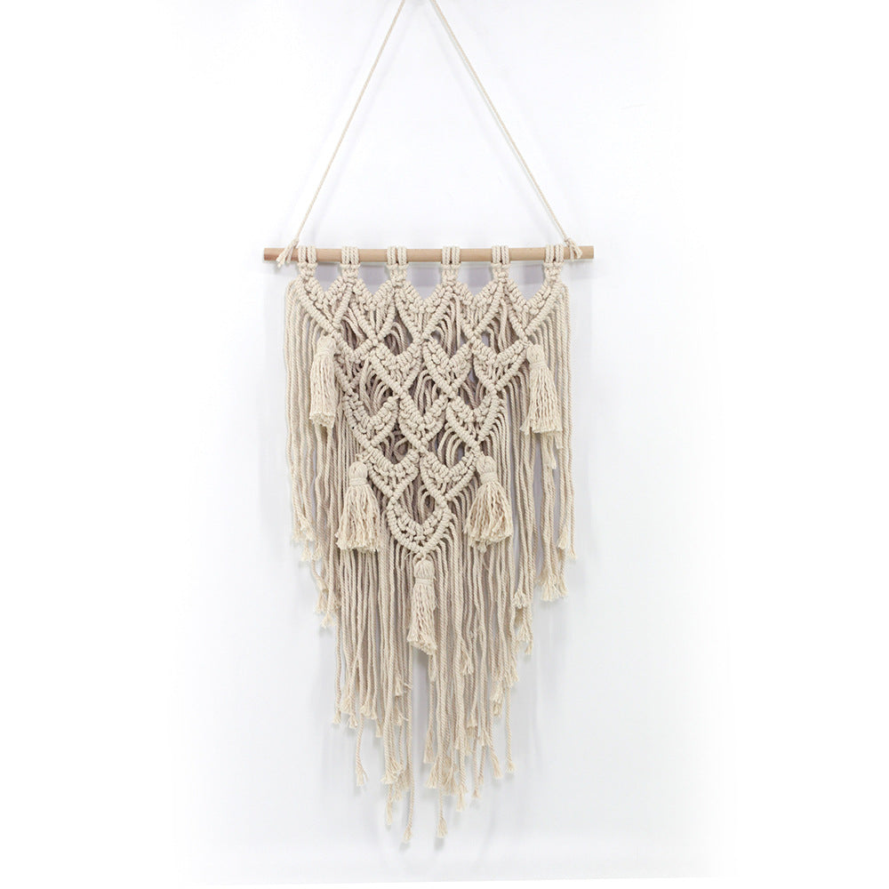 Boho Woven Tapestry – Handwoven Wall Hanging Home Decor