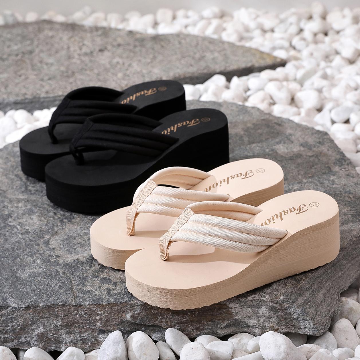Y2K Platform Flip Flops – Ultra High Heel Non-Slip Summer Slides