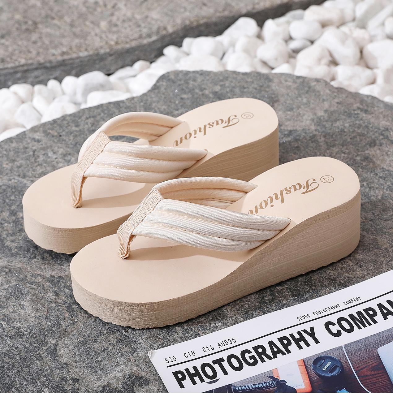 Y2K Platform Flip Flops – Ultra High Heel Non-Slip Summer Slides