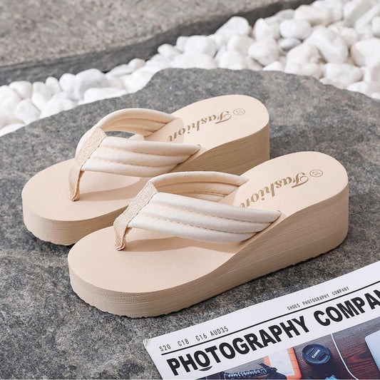 Y2K Platform Flip Flops – Ultra High Heel Non-Slip Summer Slides