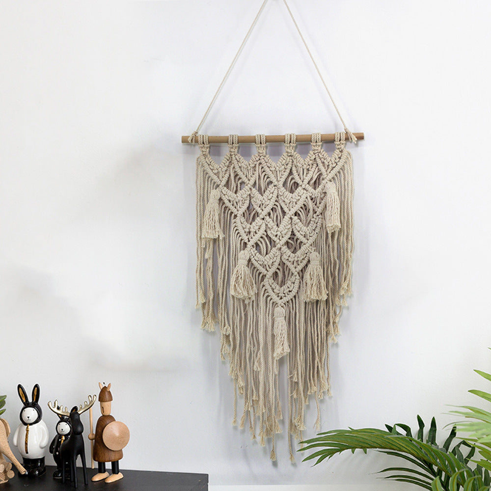 Boho Woven Tapestry – Handwoven Wall Hanging Home Decor