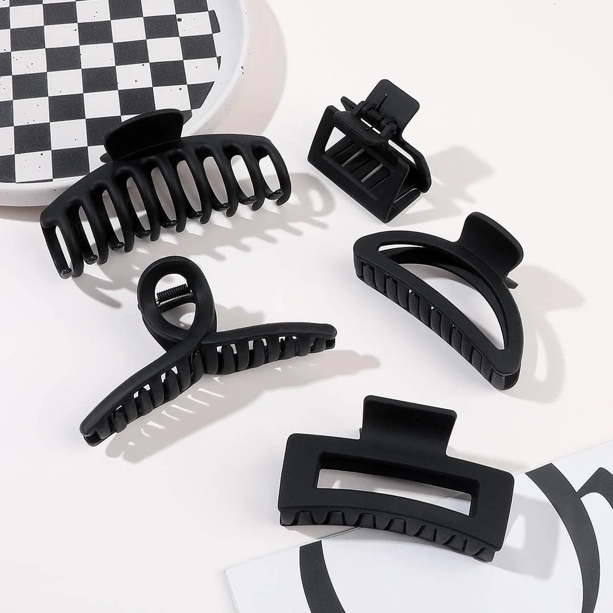 Matte Claw Clip Set