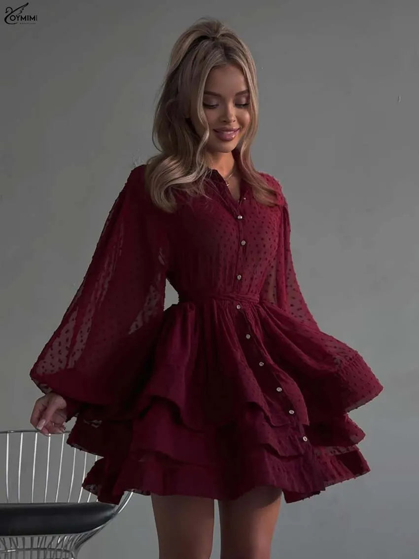 Dolly Power Lapel Dress