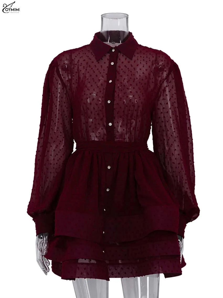 Dolly Power Lapel Dress