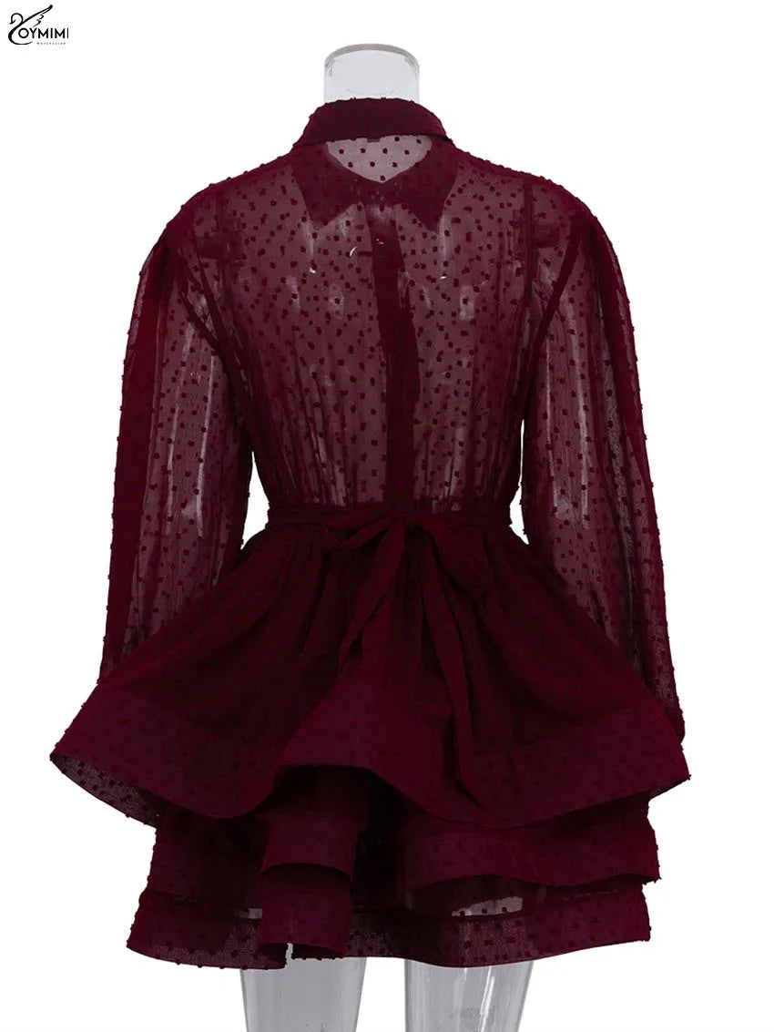 Dolly Power Lapel Dress