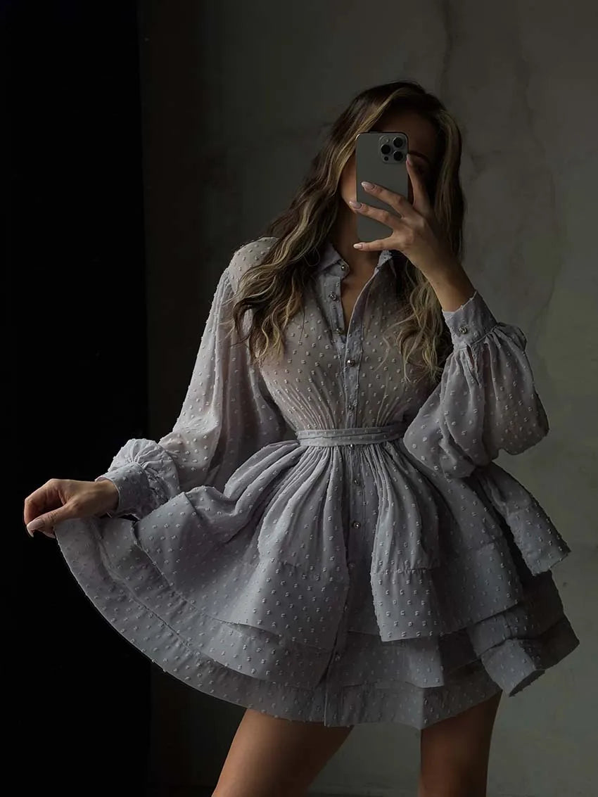Dolly Power Lapel Dress
