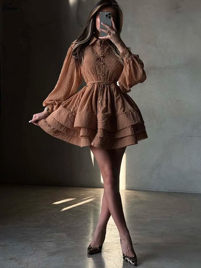 Dolly Power Lapel Dress