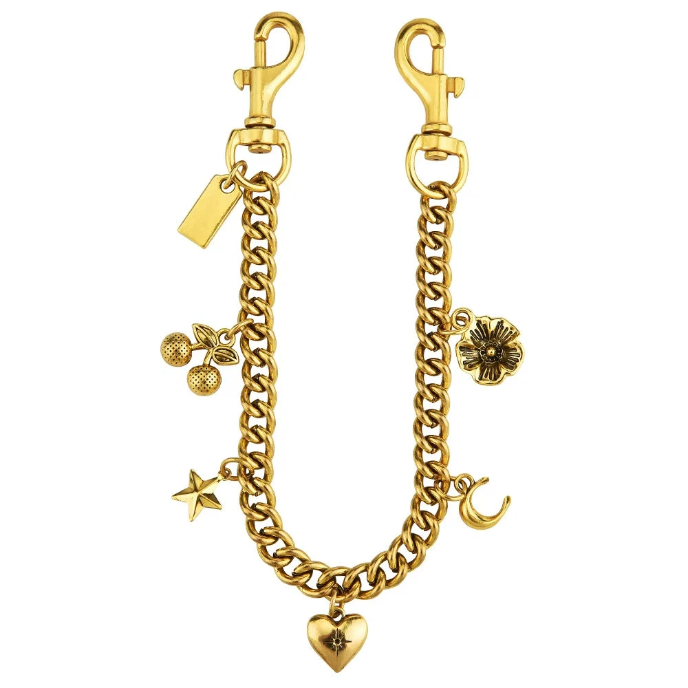 Cherry Blossom Alloy Bag Charm