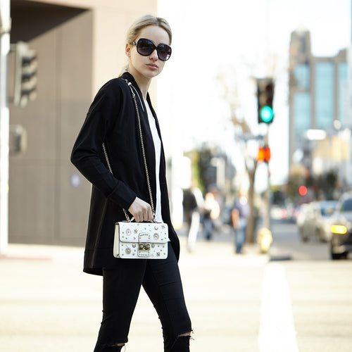 Clean Girl Mini Crossbody – White