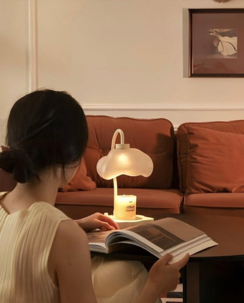 Cloud Candle Warmer Lamp – Timer Electric Warmer for Large Candles