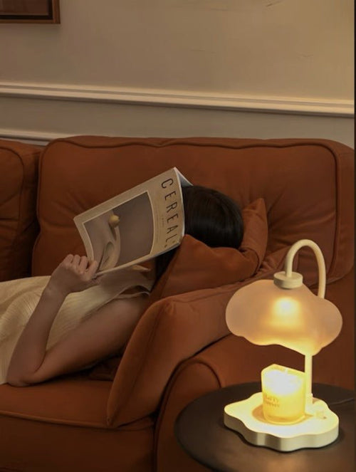 Cloud Candle Warmer Lamp – Timer Electric Warmer for Large Candles