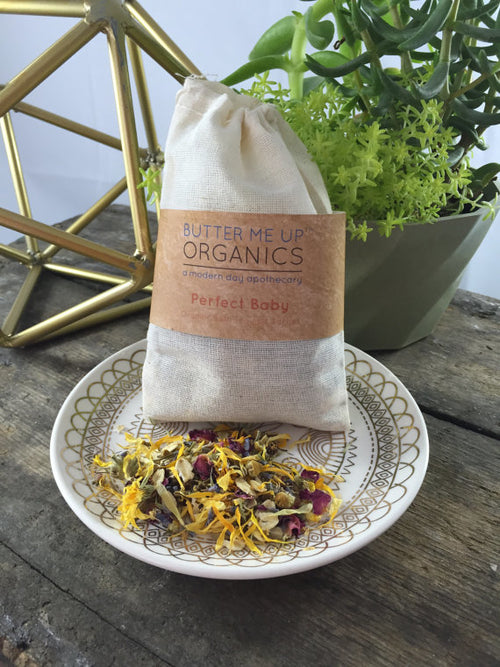 Soft Girl Bath Tea – Organic Baby-Safe Aromatherapy Bath Sachet