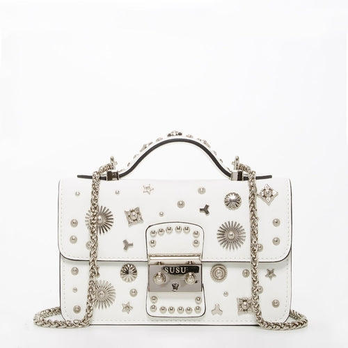 Clean Girl Mini Crossbody – White