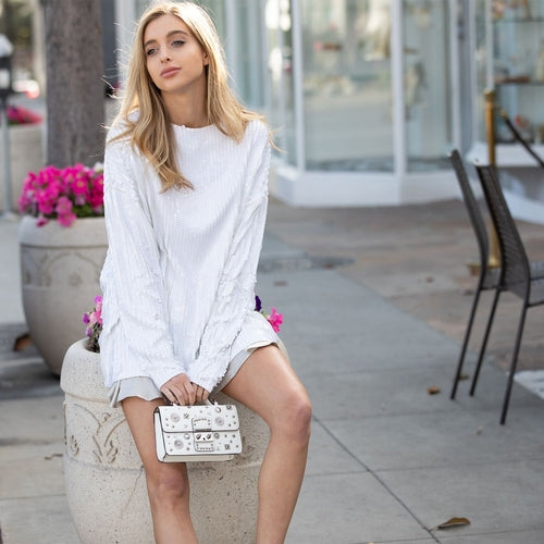 Clean Girl Mini Crossbody – White